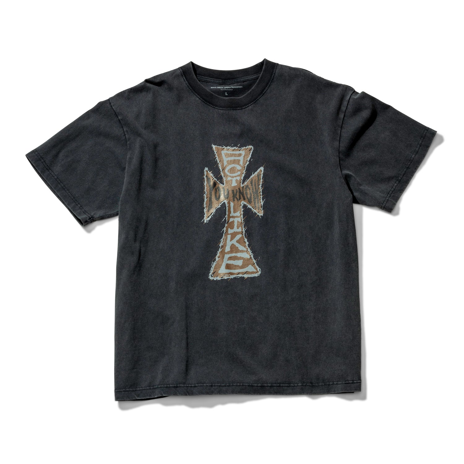 ALYK / Cross Short Sleeve Tee / vintage black