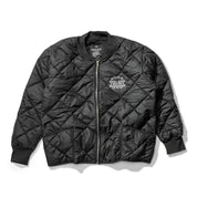 ALYK / Wanted Diamond Quilted Thermal Jacket / black