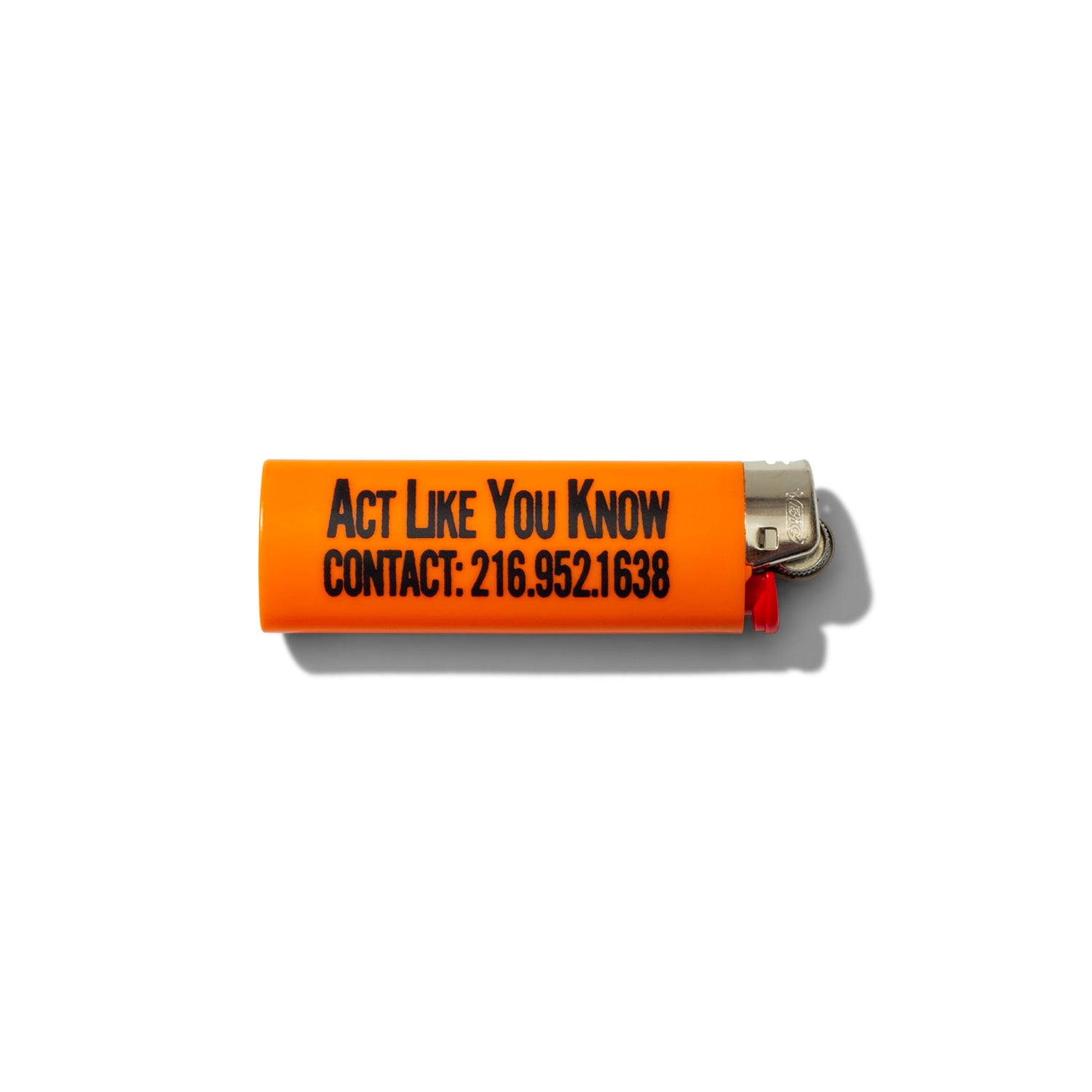 ALYK / Title Case Lighter / neon orange
