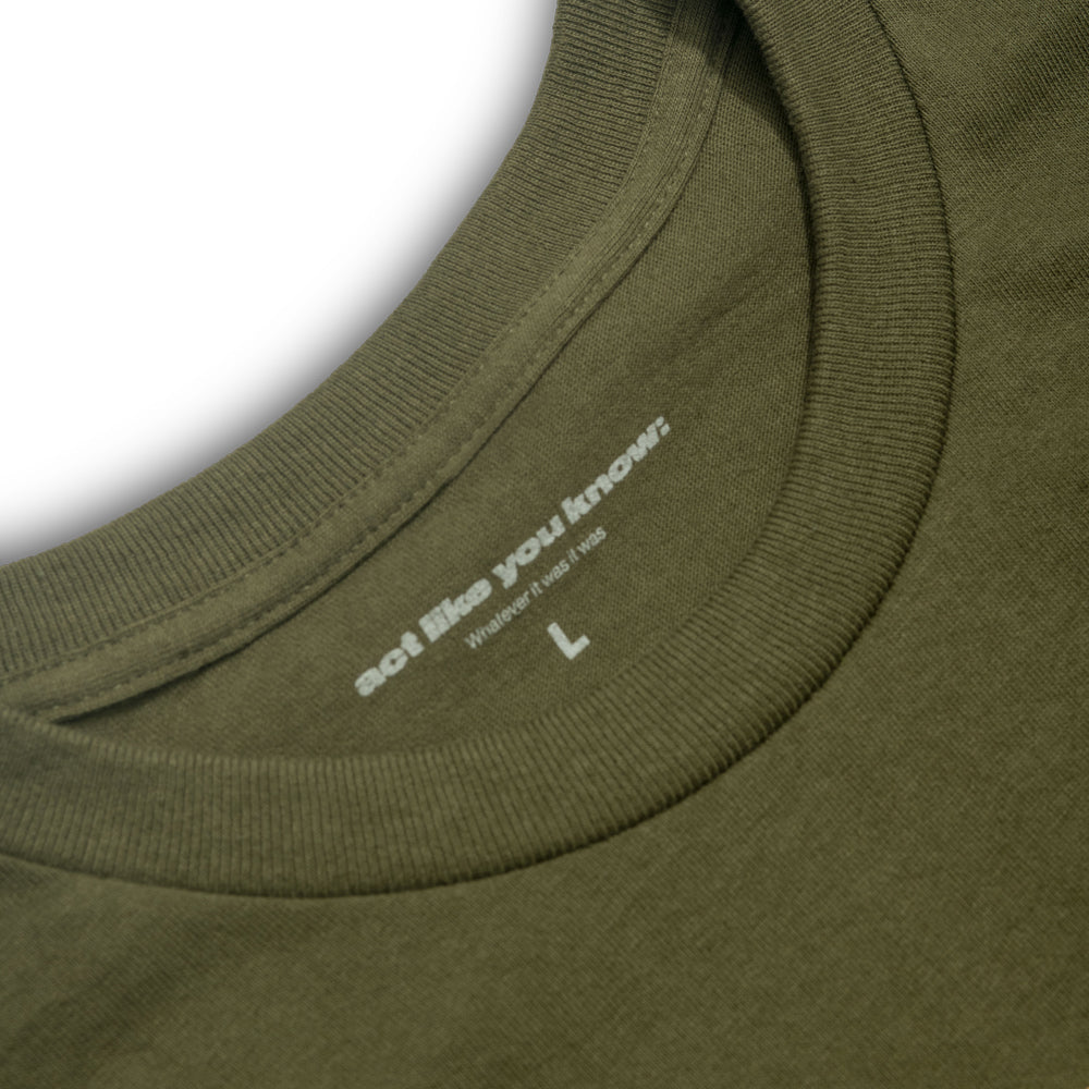 Act Like You Know / Removal Tee
