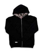 VIDA / Reversible Zip Jacket / black / pink