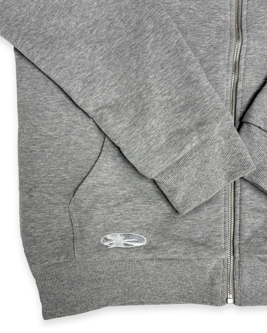 VIDA / Reversible Zip Jacket / grey/blue