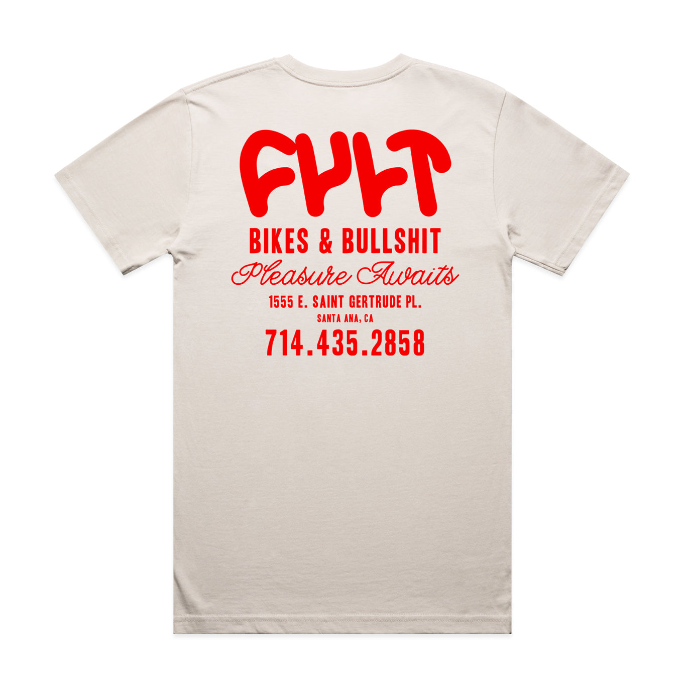 Bullshit Tee / cream