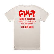 Bullshit Tee / cream