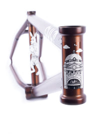 Dak Frame / Pat Freyne / translucent brown