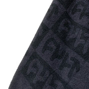 Pattern Towel / dark grey